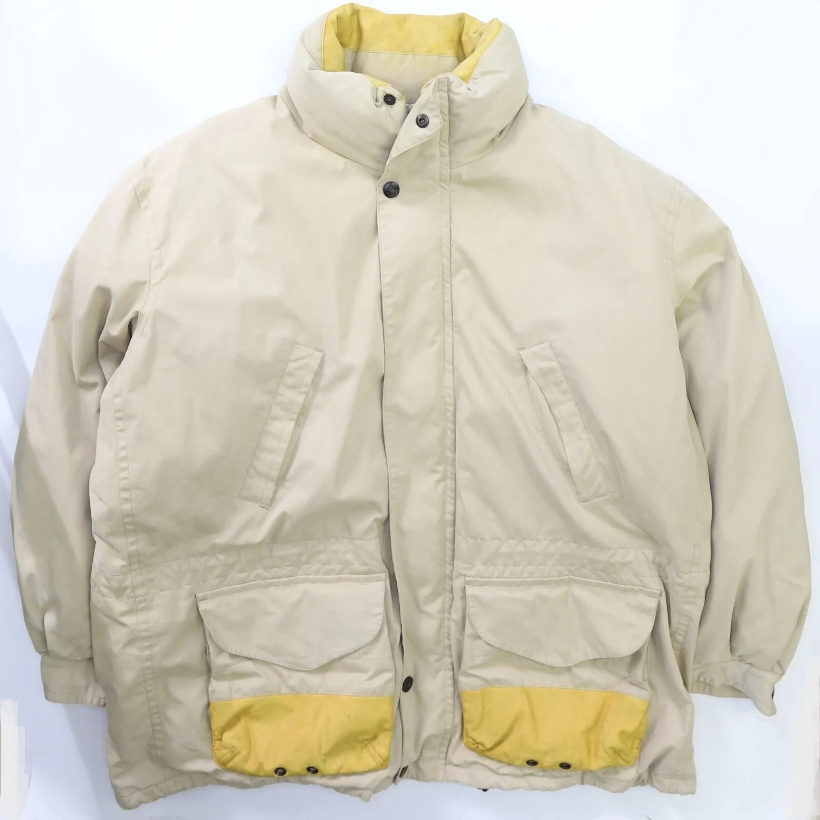 Vintage Nautica Parka Coat Jacket Size XL Down Insulated