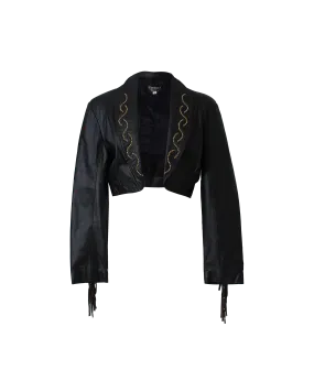 Vintage Western Leather Jacket
