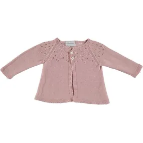 VIOLETA E FEDERICO PINK CARDIGAN