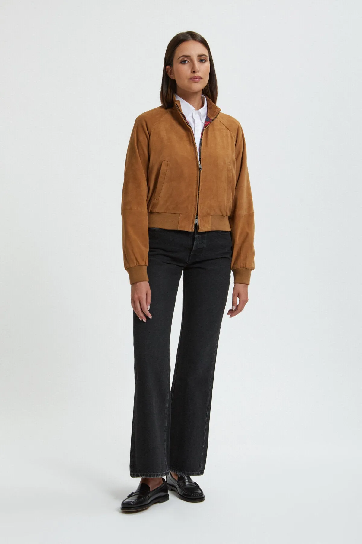Women's Cropped G9 Suede