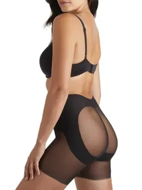 Women's Mesh Lift Shaping Short,Black