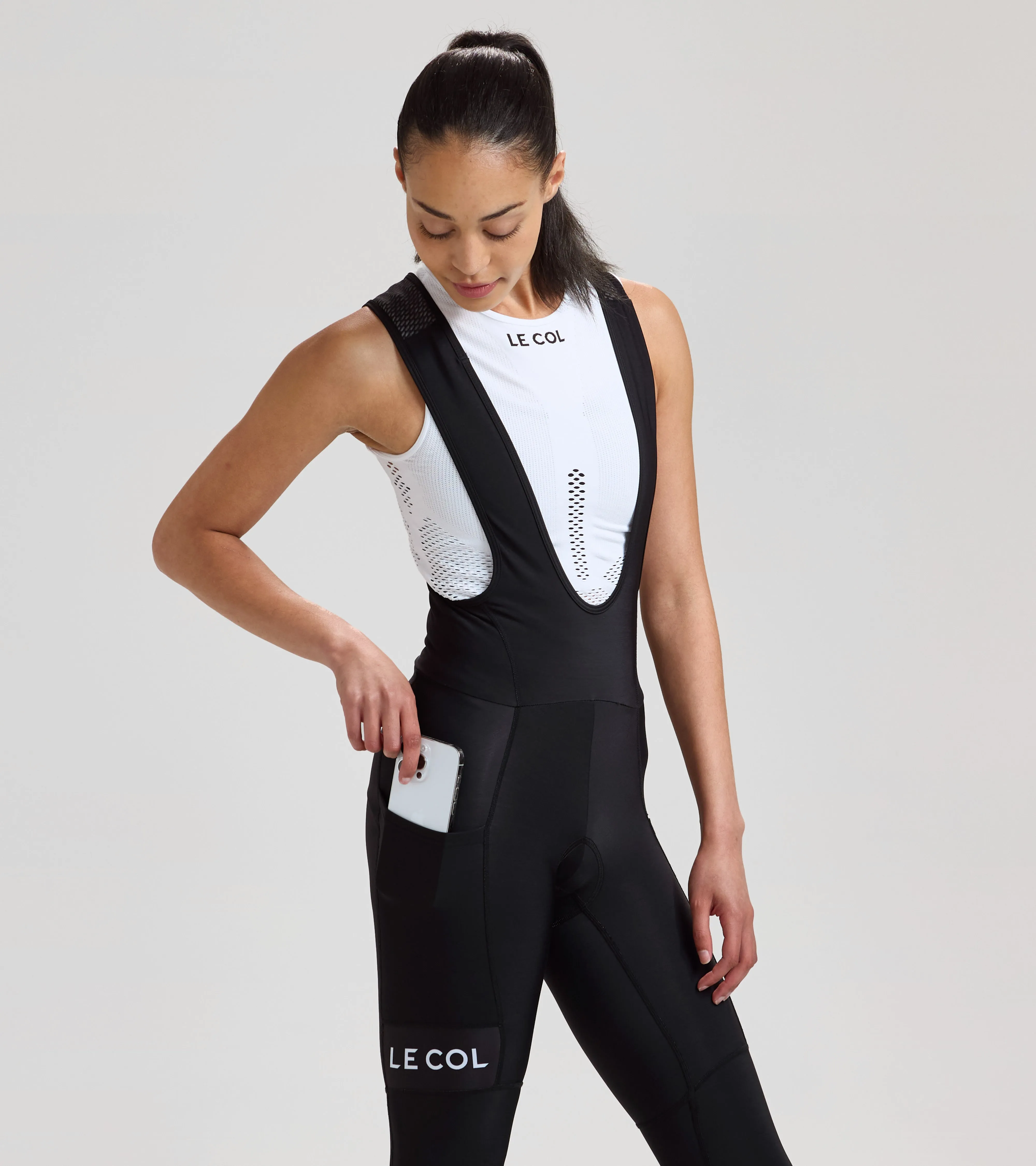 Womens Sport Cargo Bib Tights