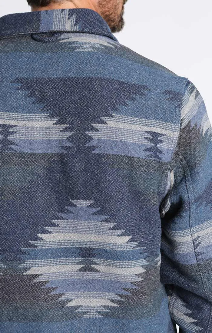 Wool Blend Shirt Jacket