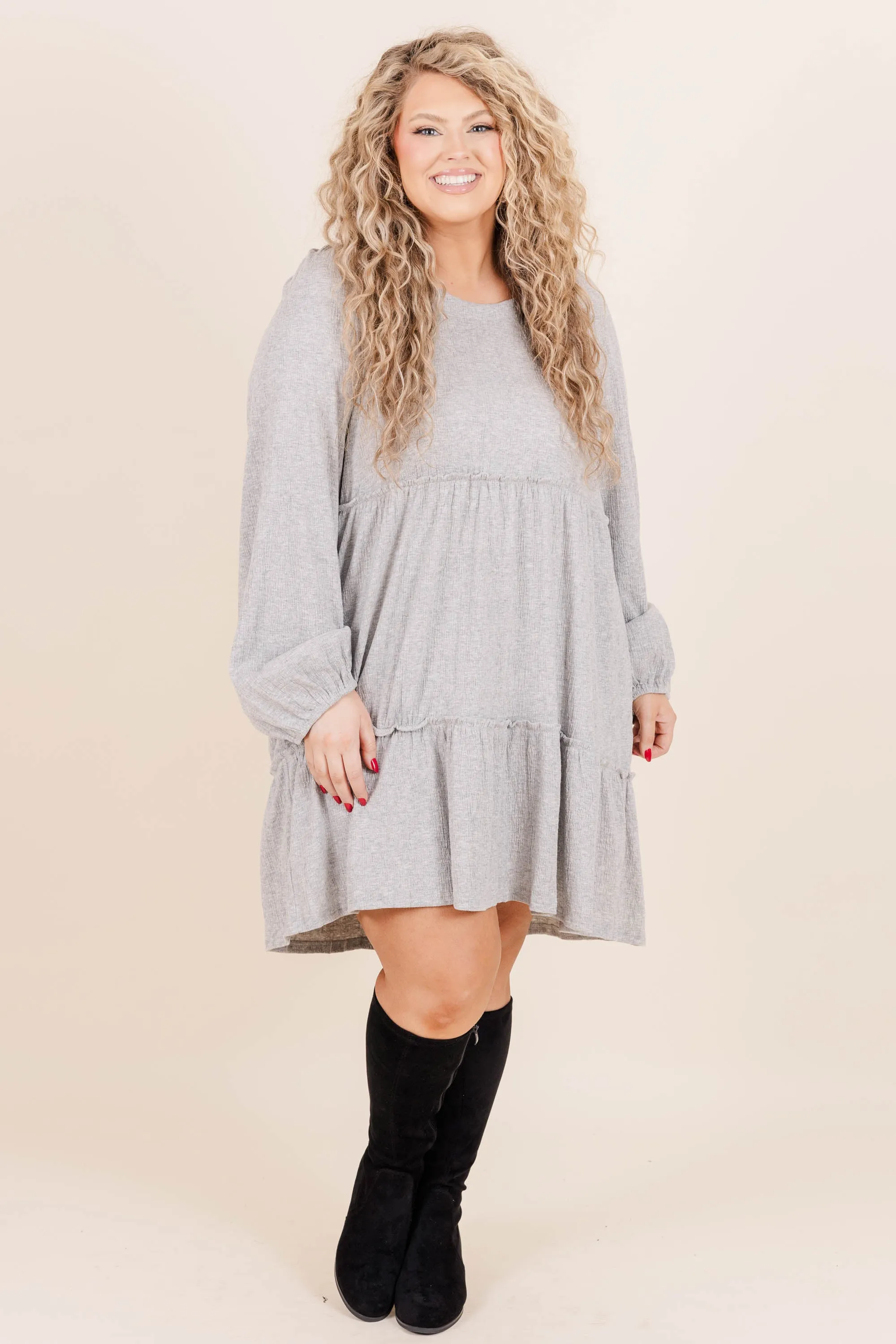 You're So Sweet Dress, Gray